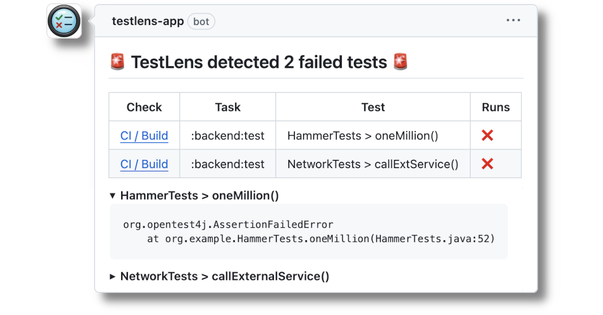 TestLens launches to accelerate Java and Kotlin pull request workflows